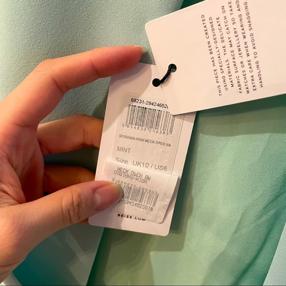 NWT REISS Doriana Asymmetrical Dress US6 - Picture 6 of 6